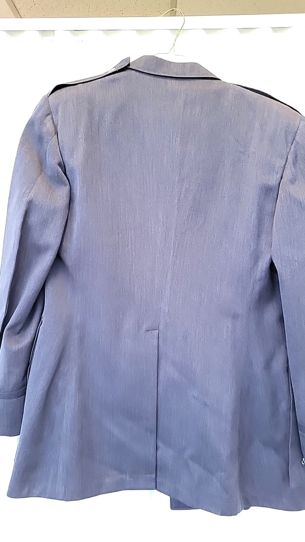Vintage dress blue uniform and coat Weintraub Brothers - 7