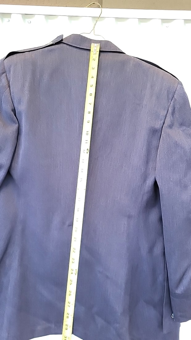 Vintage dress blue uniform and coat Weintraub Brothers - 9