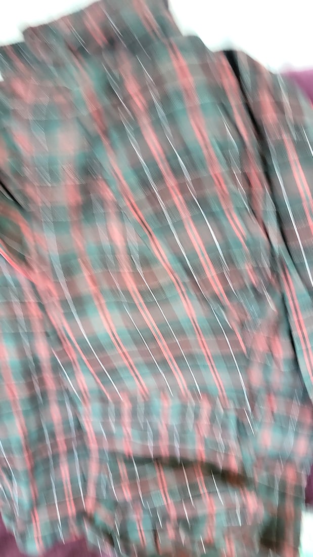 Men's Flannel Pajamas Lot John Weitz Teal & Colours Alexander Julian Plaid Large - 5