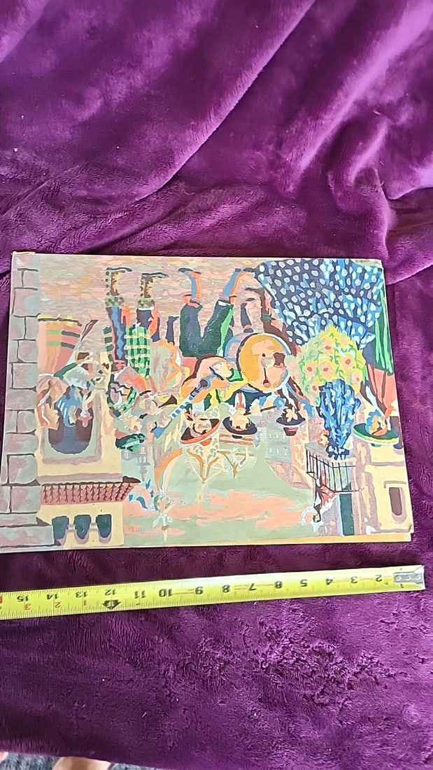 Paint-by-Number Wall Art Panels, Set of 2 - 5