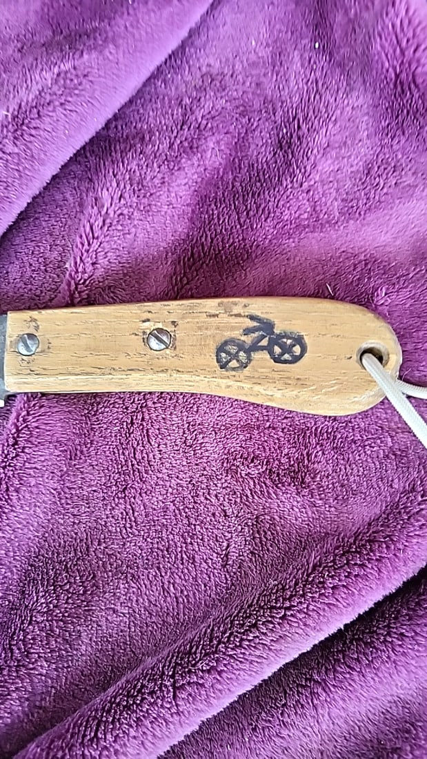 Wood Handle Machete Cane Knife, Approx. 22 in Overall - 2