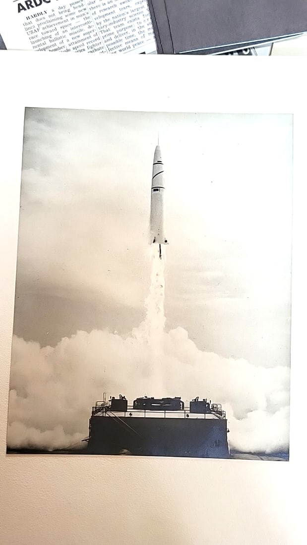 1950s US Air Force Ballistic missile photo lot. Douglas and Convair. Unclassified - 2