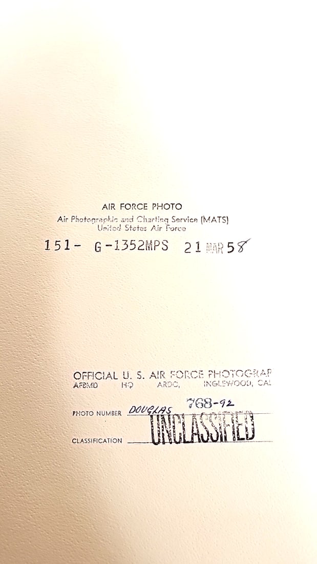 1950s US Air Force Ballistic missile photo lot. Douglas and Convair. Unclassified - 3