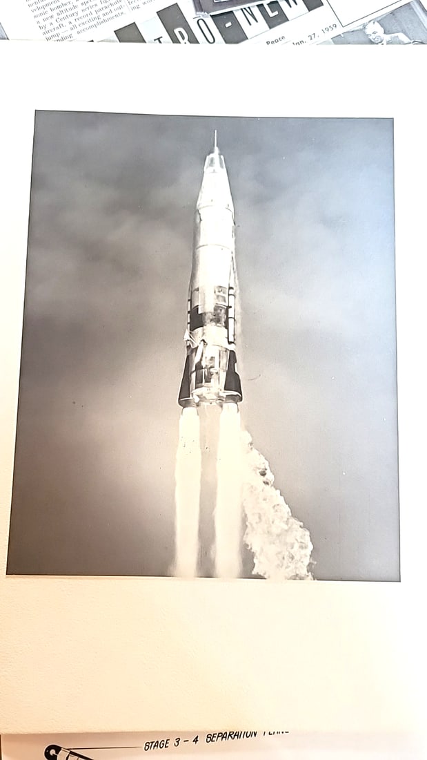 1950s US Air Force Ballistic missile photo lot. Douglas and Convair. Unclassified - 4
