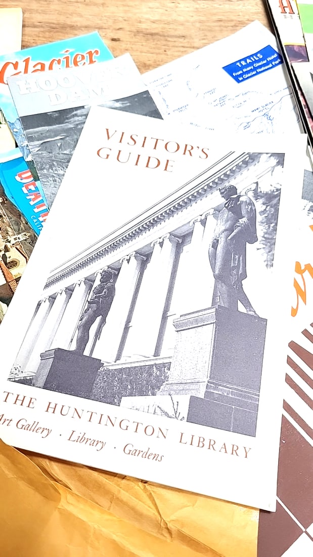 Vintage Travel Brochure & Map Lot: Mount Rushmore, Glacier National Park, Custer State Park, 1957... - 7