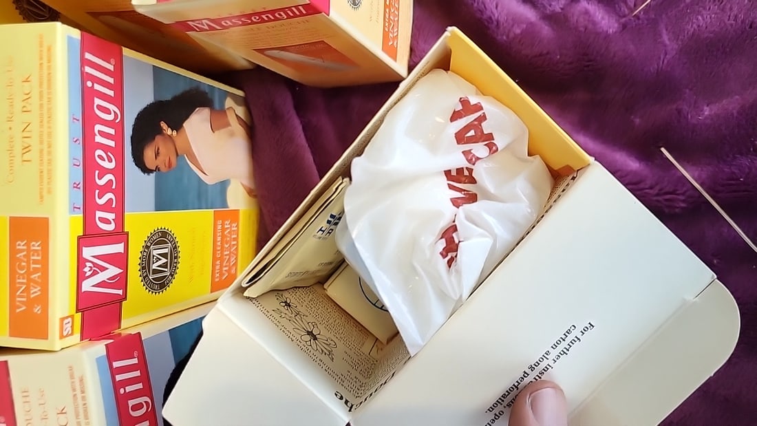 Vintage Massengill Disposable Douche Twin Pack Vinegar Water Extra Mild Lot - 4