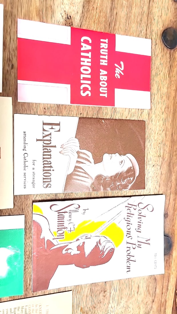Vintage Catholic Religious Pamphlets Booklets Lot, Quick Magazine Bishop Fulton - 2