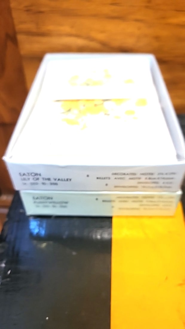 6 assorted boxes of vintage Note Cards. Cranes, Cocktails, Sympathy - 2