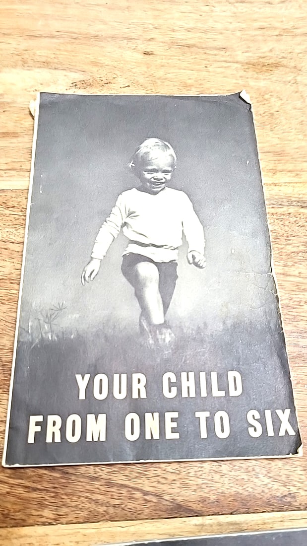 Vintage Baby & Toddler Book Lot Whitman Alpha Book Steve Steam Shovel Baby's Own Story 1939 - 4