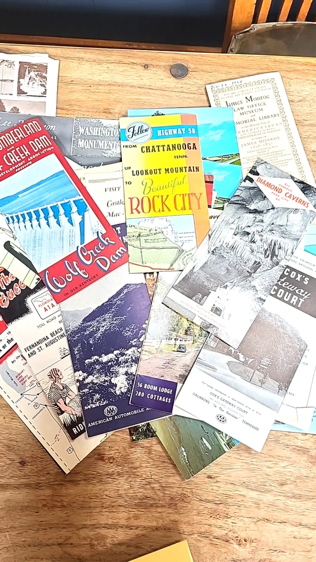 Vintage Travel Brochure Lot DC Ohio Smokey Bear Virginia Civil War Smoky Mountains Florida - 3
