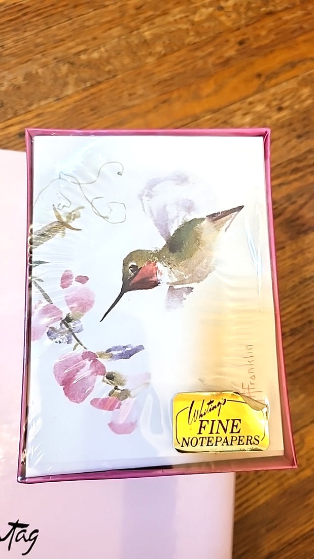 8 Boxes of Vintage Hallmark stationary. Whitney Fine Notepapers Cherie Boxed Stationery Lot Flo... - 4