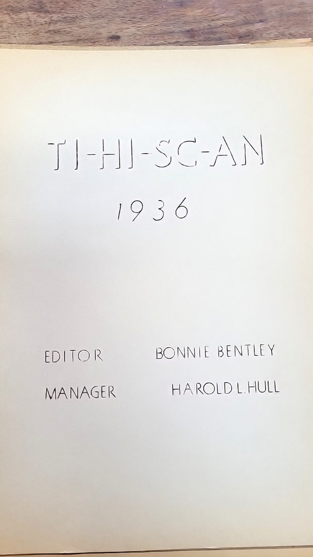 1936 1937 Ti-Hi-Sc-An High School Yearbooks Tieton Washington. - 3