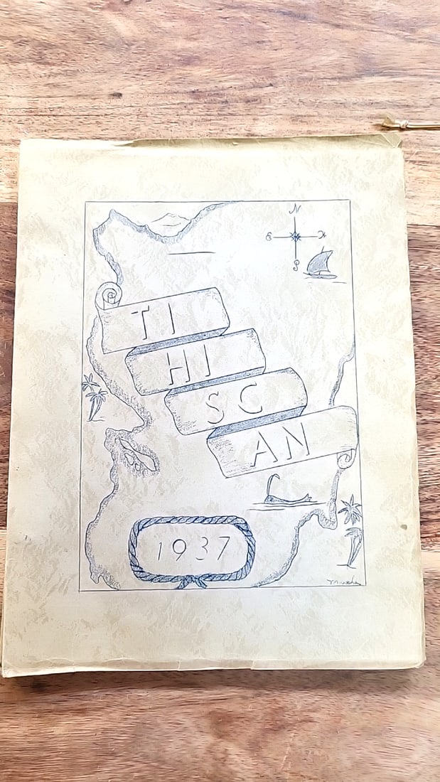 1936 1937 Ti-Hi-Sc-An High School Yearbooks Tieton Washington. - 8