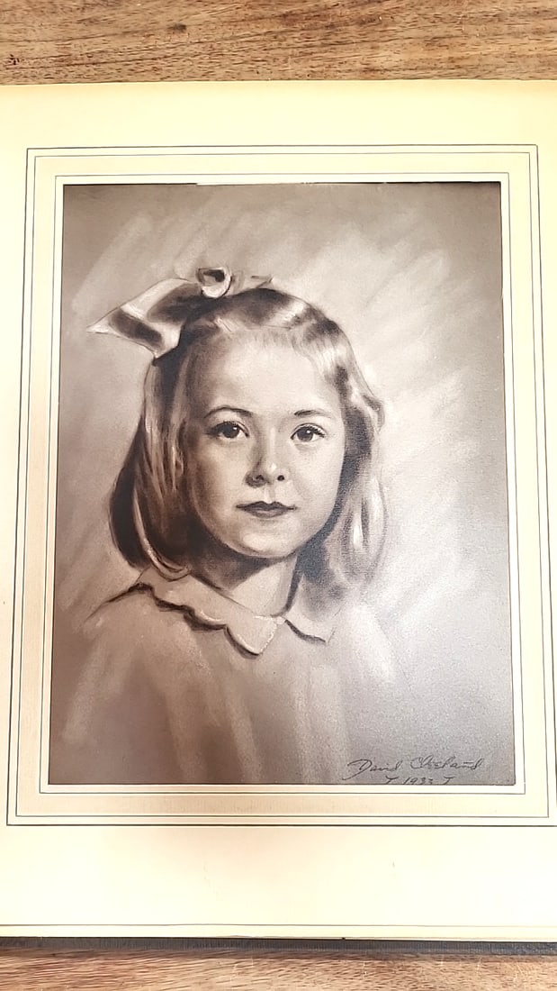 David Cleeland Portrait Studies Portfolio Album, 1933 Portrait Prints - 2