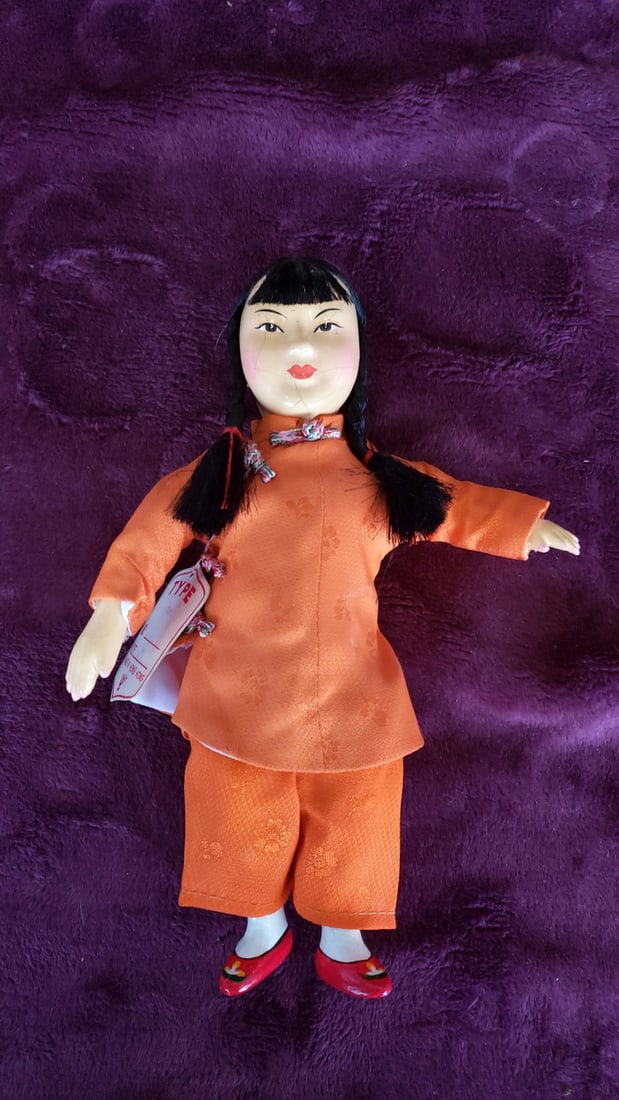 Lot of 3 Made in Hong Kong Dolls - 2