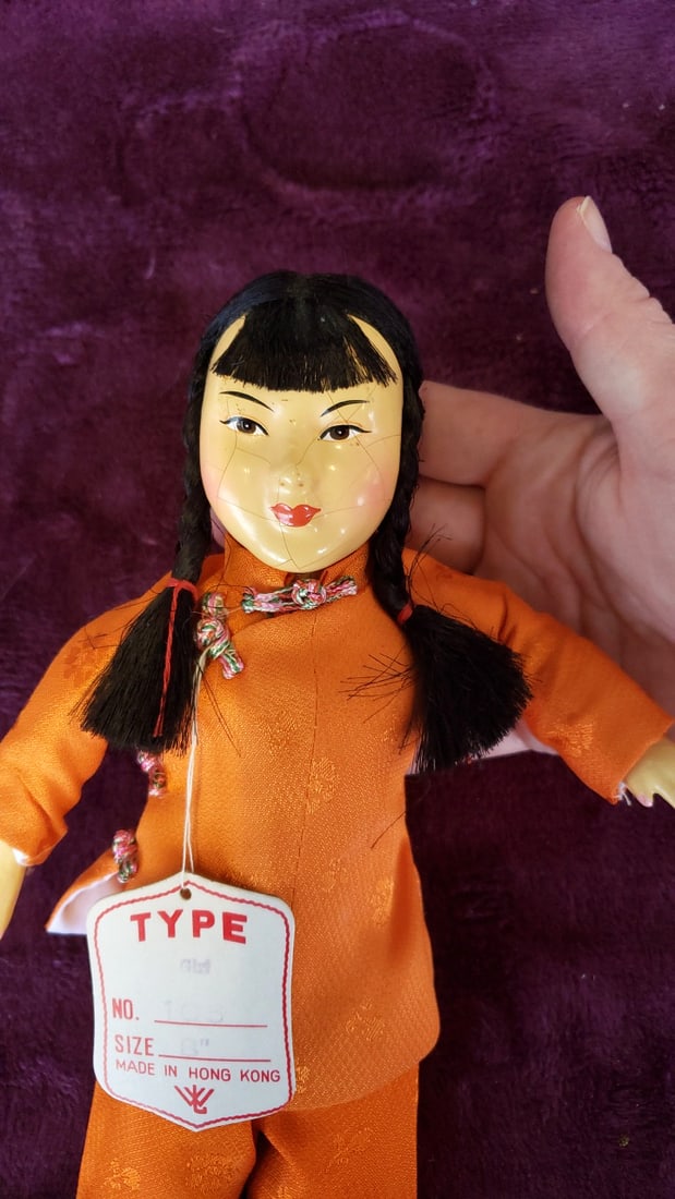 Lot of 3 Made in Hong Kong Dolls - 5