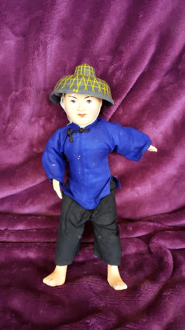 Lot of 3 Made in Hong Kong Dolls - 6