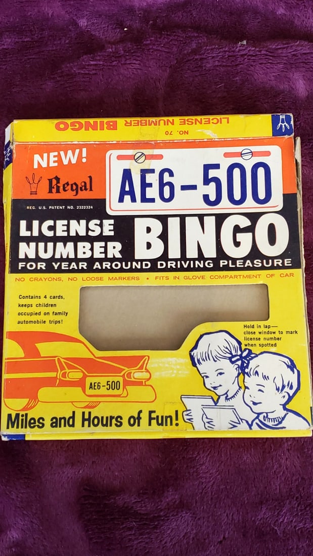 Vintage Toy Lot Regal License Number Bingo MPC 1968 Dodge Charger Model Kit Jacks Charms - 14