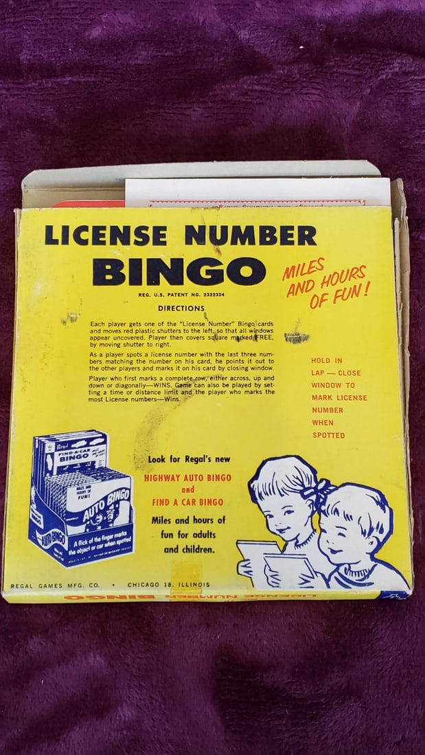 Vintage Toy Lot Regal License Number Bingo MPC 1968 Dodge Charger Model Kit Jacks Charms - 15