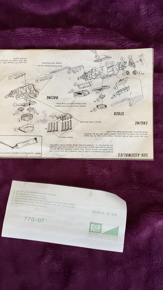 Vintage Toy Lot Regal License Number Bingo MPC 1968 Dodge Charger Model Kit Jacks Charms - 17