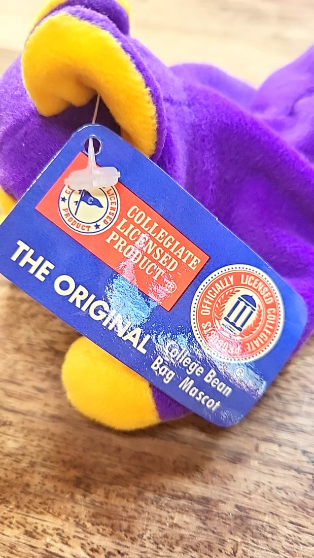 University of Washington Huskies Purple Lap Blanket Bag, Ballcap and Mascot beanie - 10