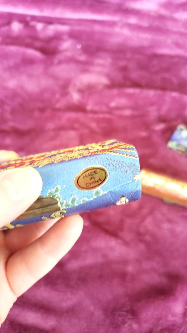 Almay Trans-Lucent Light Hypo-Allergenic Unscented Powder Compact, Made in China Brocade Compacts - 8