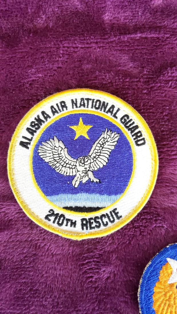 US Air Force Rescue Squadron Patch Lot Alaskan National Guard - 6