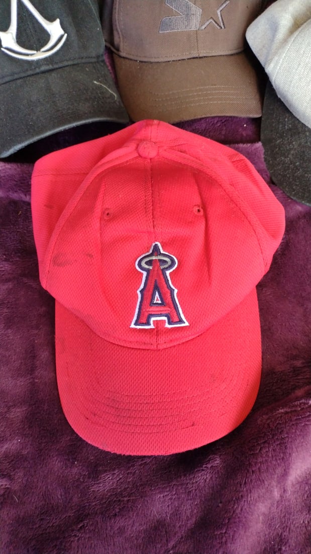 Lot of 4 Baseball Caps MLB Angels OC Sports OSFM, Get Air KBETHOS Snapback, Assassins Creed, Star... - 2