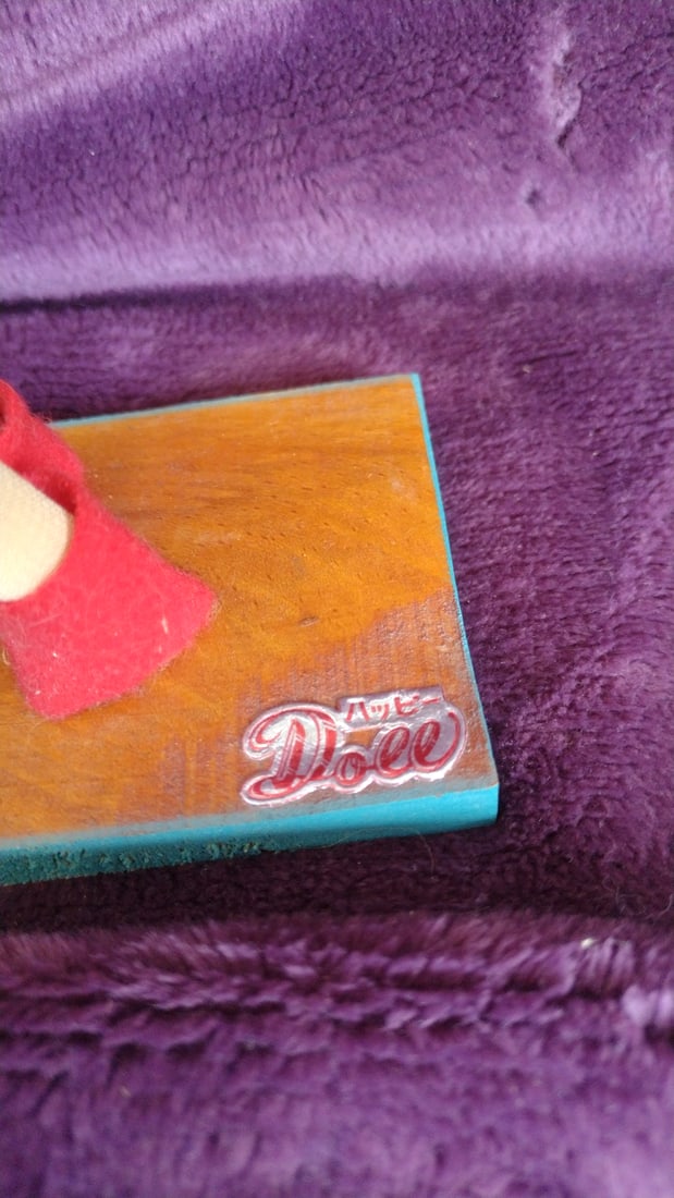 Doll Lot of 3 Pink Dress Parasol, Japanese Happy Doll Red Outfit Stand, Small Kimono - 5