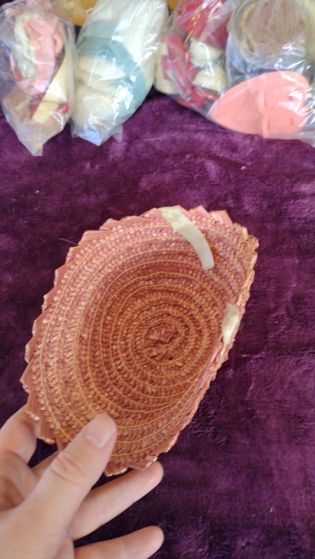 Doll Accessories Lot Floral Headpieces Straw Hat Clothes Wigs Knitting Basket - 4