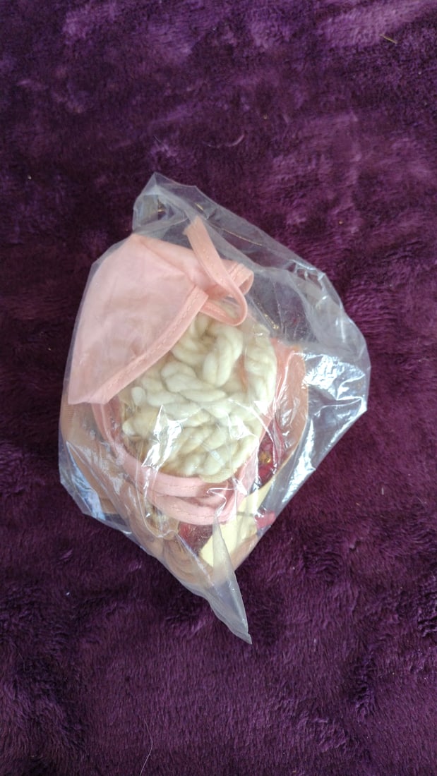 Doll Accessories Lot Floral Headpieces Straw Hat Clothes Wigs Knitting Basket - 5