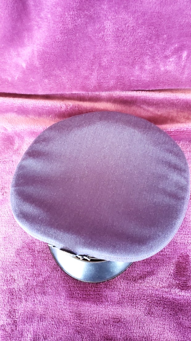 U.S. Air Force Officer Service Dress Visor Cap Blue Size 7 1/4 - 2