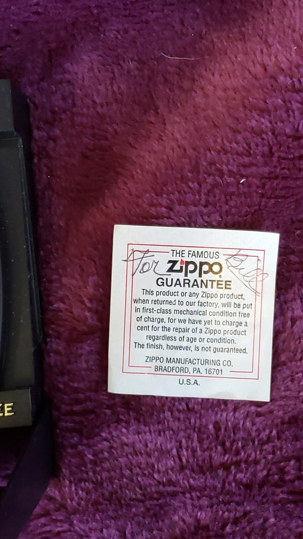 Zippo U.S.A. Knife Air Force Association 50 Years USAF 1997 Commemorative with Box - 3