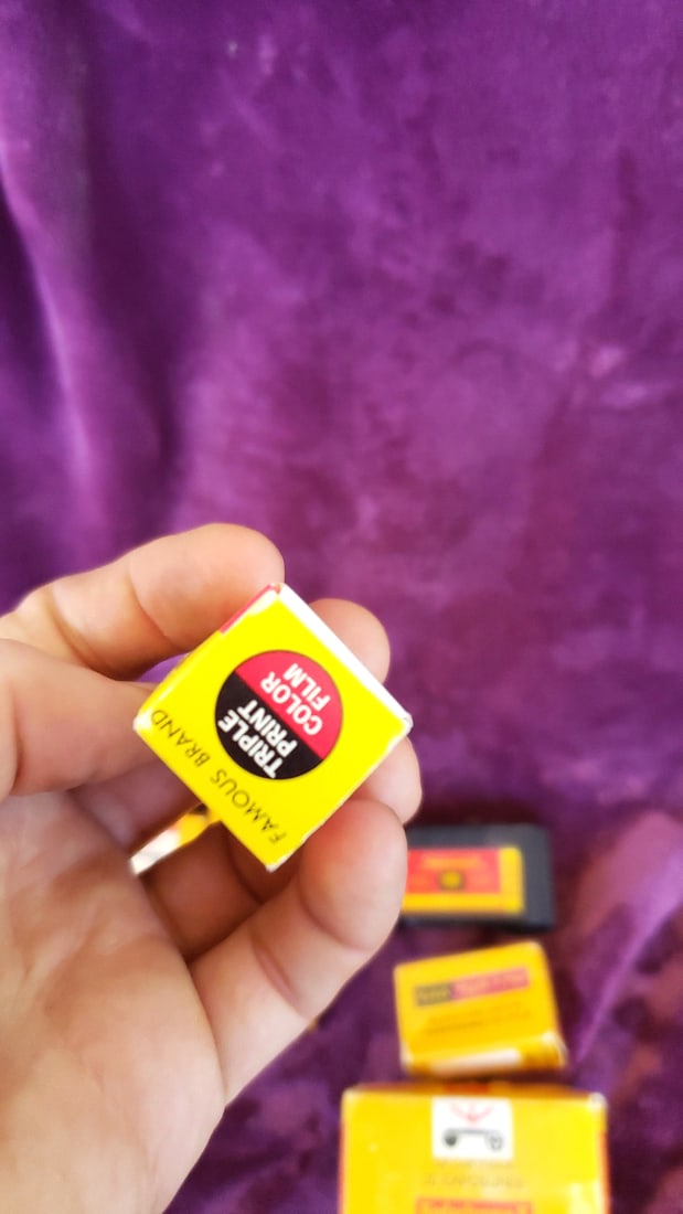 Vintage Kodak Film Lot Kodachrome-X Kodacolor-X Ektachrome Plus-X Pan 126 & 110 Cartridges - 6