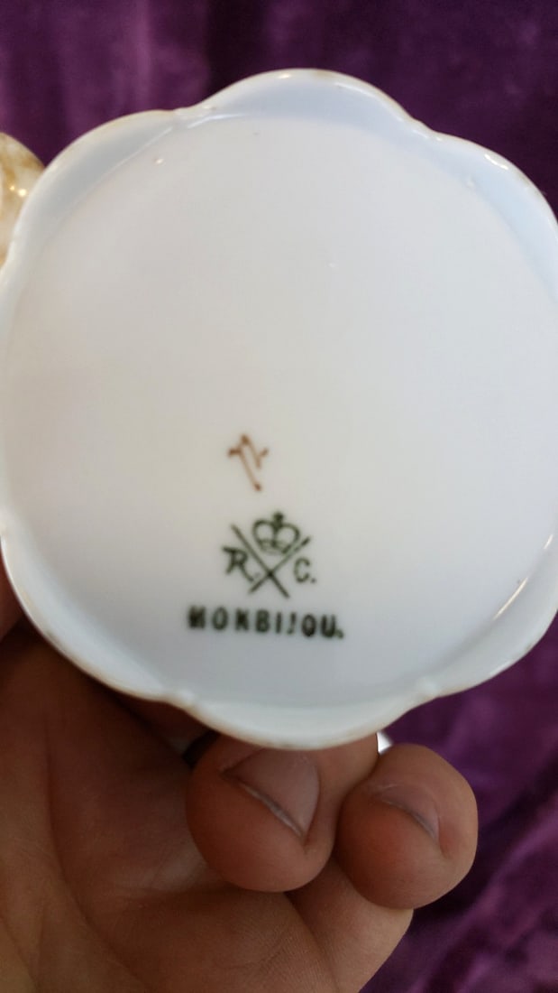 R.C. Versailles Bavaria Edward VII & Alexandra 1902 Coronation Cup and Saucer - 7