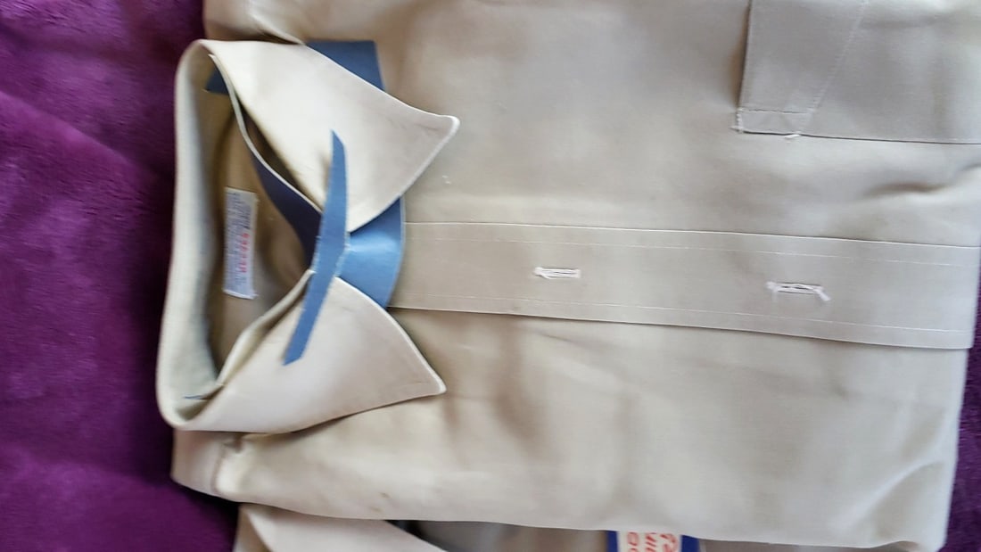 Lot of 4 USAF Air Force Poplin Shade 505 Tan Uniform Shirts Creighton McKettrick - 2