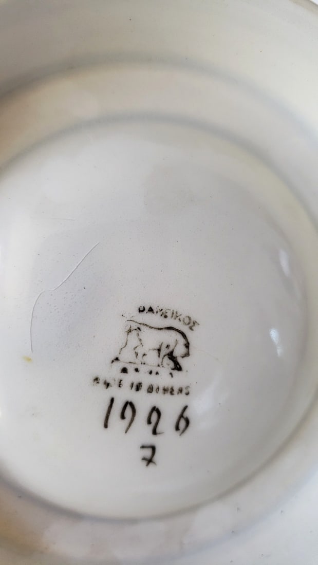 Nambu Tekki Ashtray, Novelty Lightere, Porcelain Dish - 7