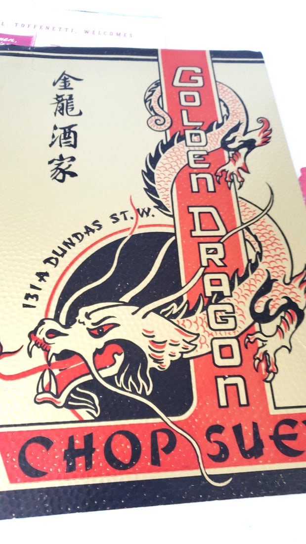 Vintage Restaurant Menu Lot: Hotel Whitcomb 1945, Marine Grill, Golden Dragon, Toffenetti - 4