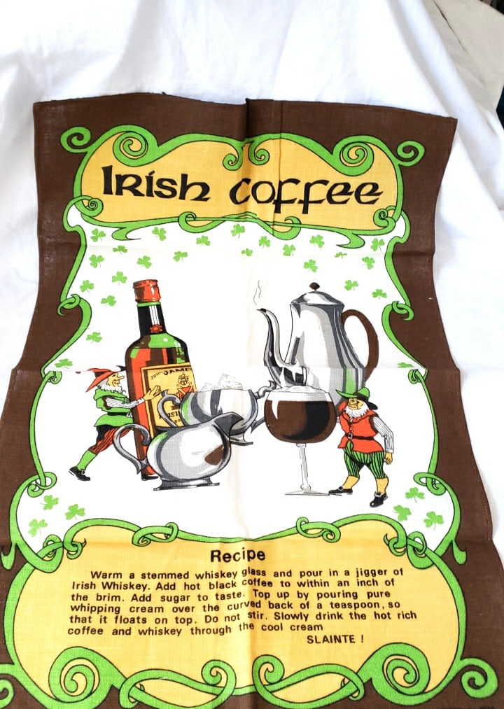 Flour Sack Towels 100 Cotton Traditional Scottish Recipes Irish Coffee Shakespeare Tea towels - 7