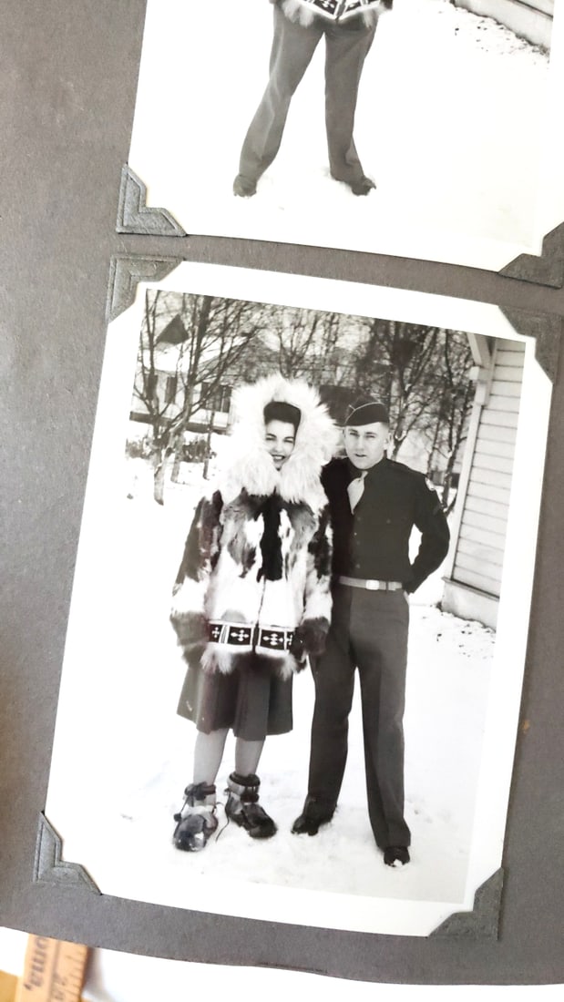Large photo album military, small town, sweethearts 1940s - 11