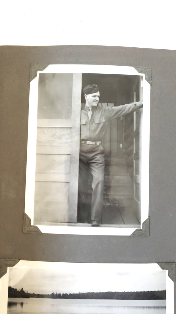 Large photo album military, small town, sweethearts 1940s - 14