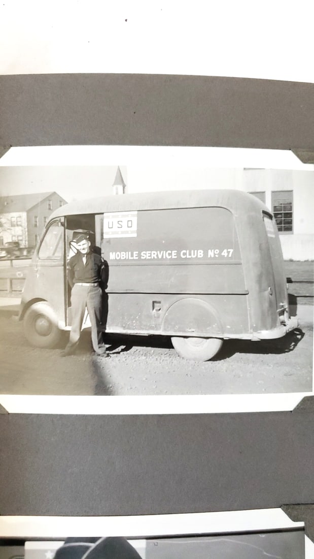 Large photo album military, small town, sweethearts 1940s - 15