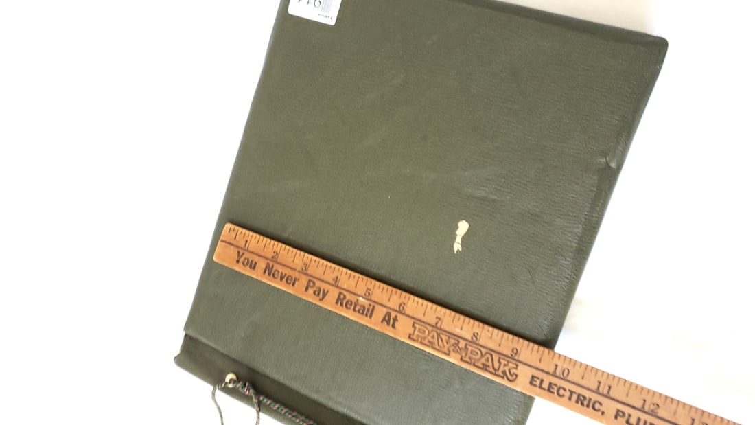 Large photo album military, small town, sweethearts 1940s - 2