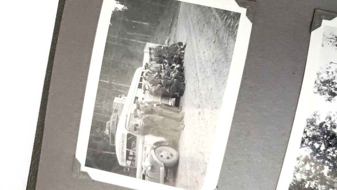 Large photo album military, small town, sweethearts 1940s - 4