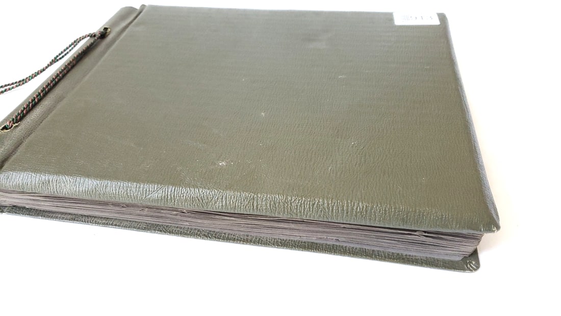 Large photo album Halloween, Parade, Winter 1940s: 12 x 15 x 1.5 4 lb Low Estimate: 35.00 High Estimate: 250.00