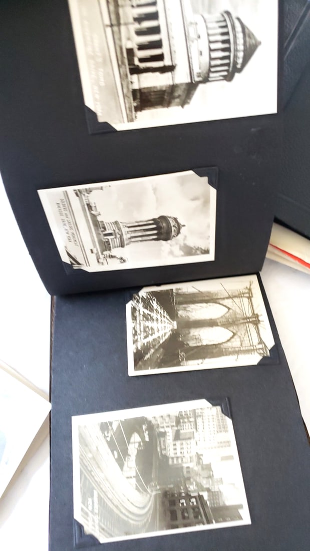 Vintage Snapshot Photo Albums Lot with Niagara Falls 1947 & Family Photographs - 8
