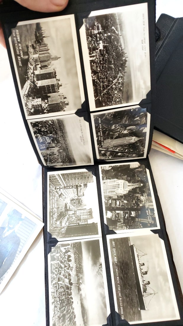 Vintage Snapshot Photo Albums Lot with Niagara Falls 1947 & Family Photographs - 9
