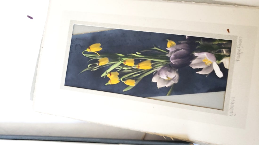 Vintage Correspondence Portfolio with Greeting Cards, Postcards, Envelopes & Stamps - 5