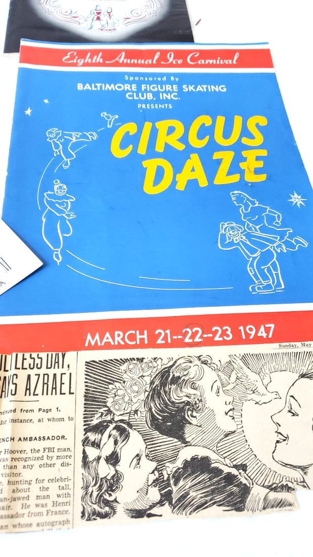 Vintage 1940s Programs Lot Radio City Music Hall Biltmore Bowl SF Opera Circus Daze 1947 - 5
