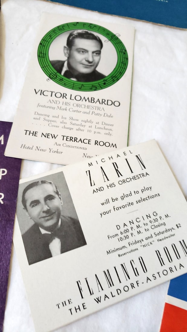 Vintage 1940s Programs Lot Radio City Music Hall Biltmore Bowl SF Opera Circus Daze 1947 - 6